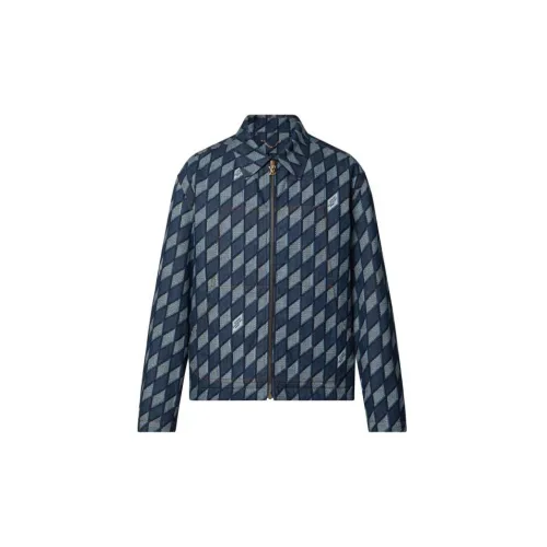 LOUIS VUITTON New Quarterly Products Of LV Jackets Men Blue