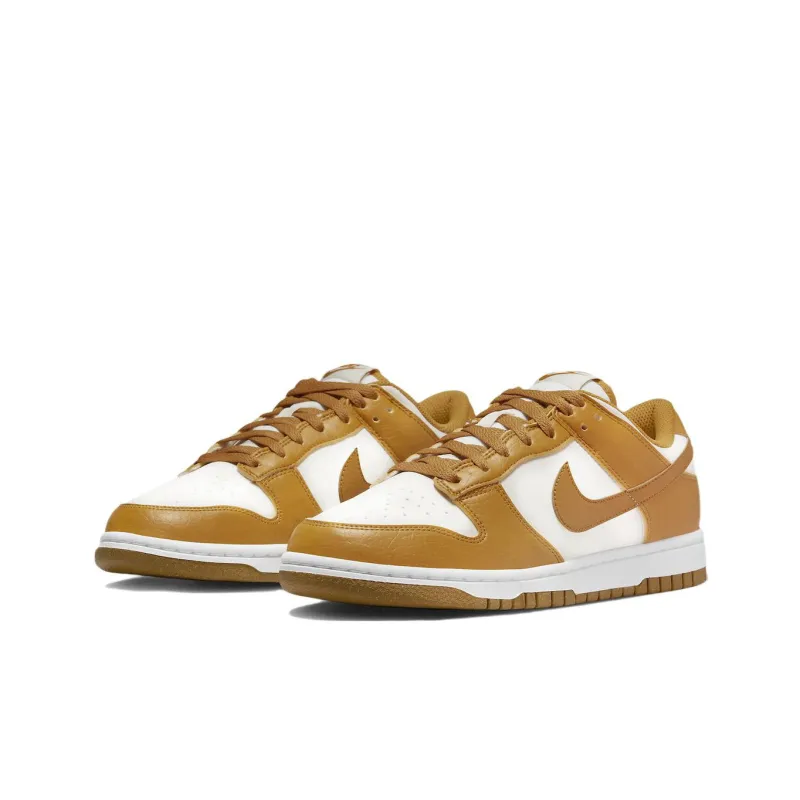 Nike Dunk Low Next Nature Phantom Gold Suede Women's-2