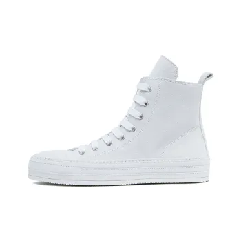 Ann Demeulemeester Stylish Skateboarding Shoes Men's White