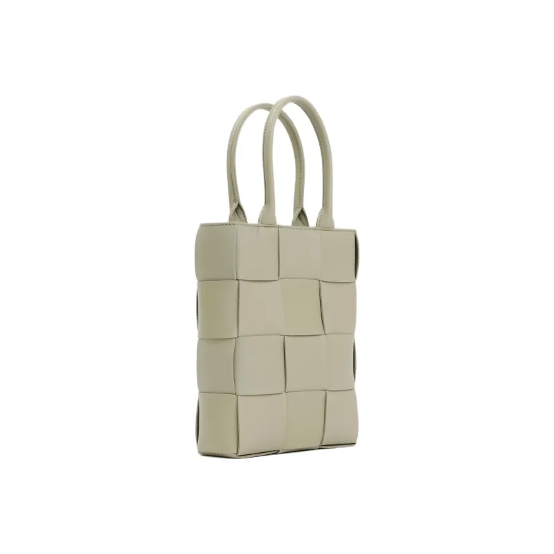Bottega Veneta Sheepskin Handbag Women's Gray-1