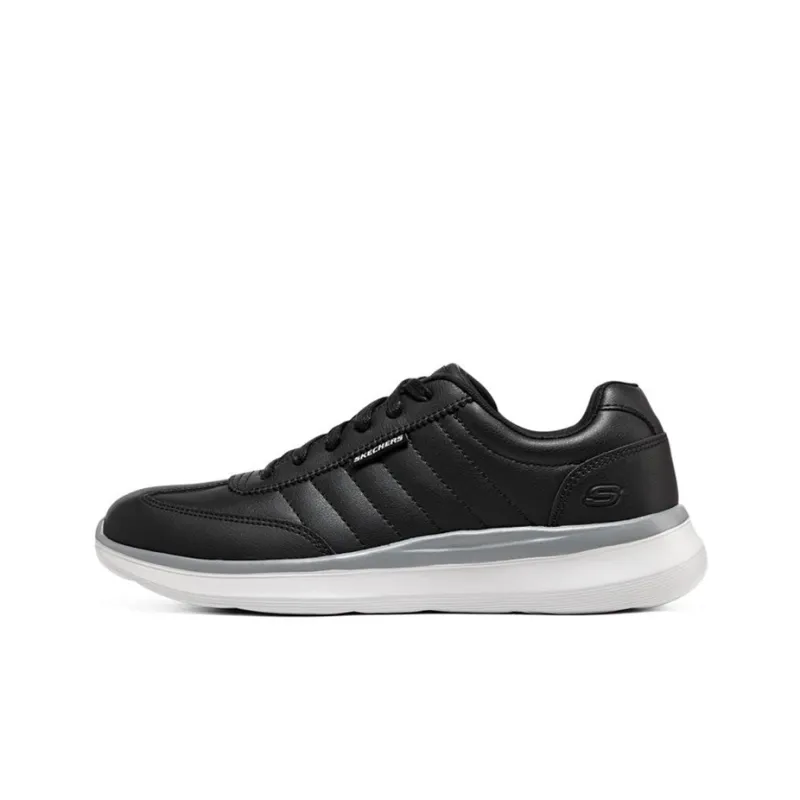 Skechers Delson 2.0 Casual Shoes Men Low Top Black-0