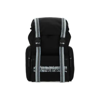 Lanvin Nylon Backpack Men's Black