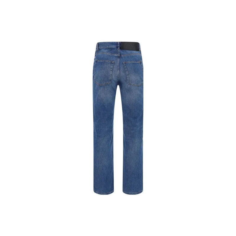 LOEWE Washed Denim Trousers-1