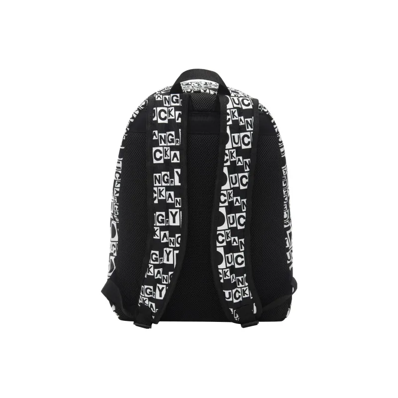 LiNing Disney, Collaboration Fabric Backpack Regular Unisex Black White-2