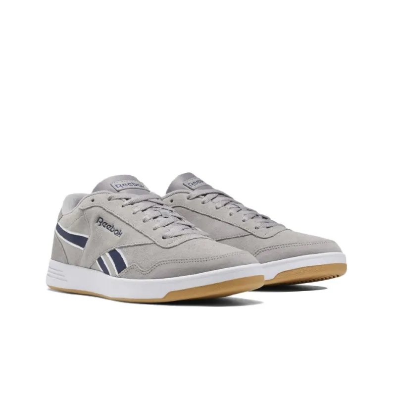 Reebok Royal Techque Low-Top Skateboard Shoes Men's Gray Blue-2