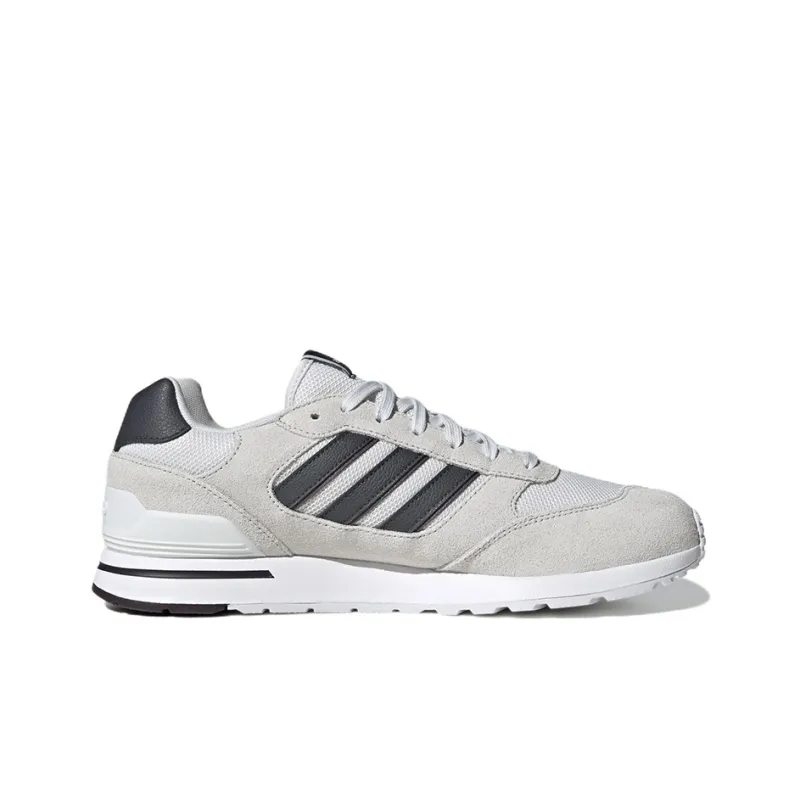 Adidas Run 80s Crystal White Carbon Shadow Maroon Women's-1
