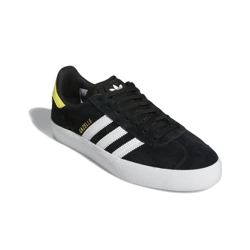 Adidas Gazelle Adv Core Black Yellow-2