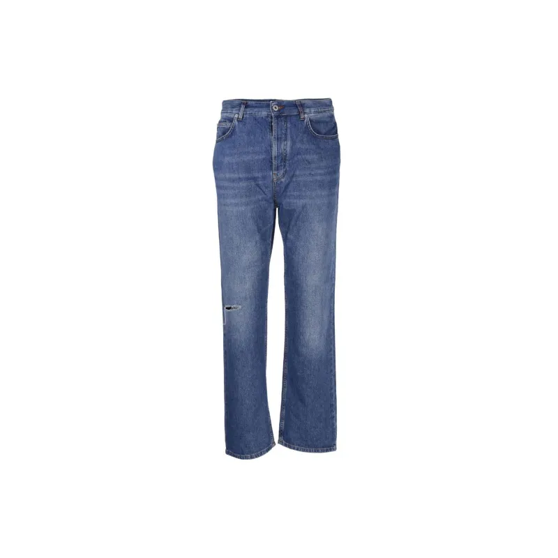 LOEWE Washed Denim Trousers-0