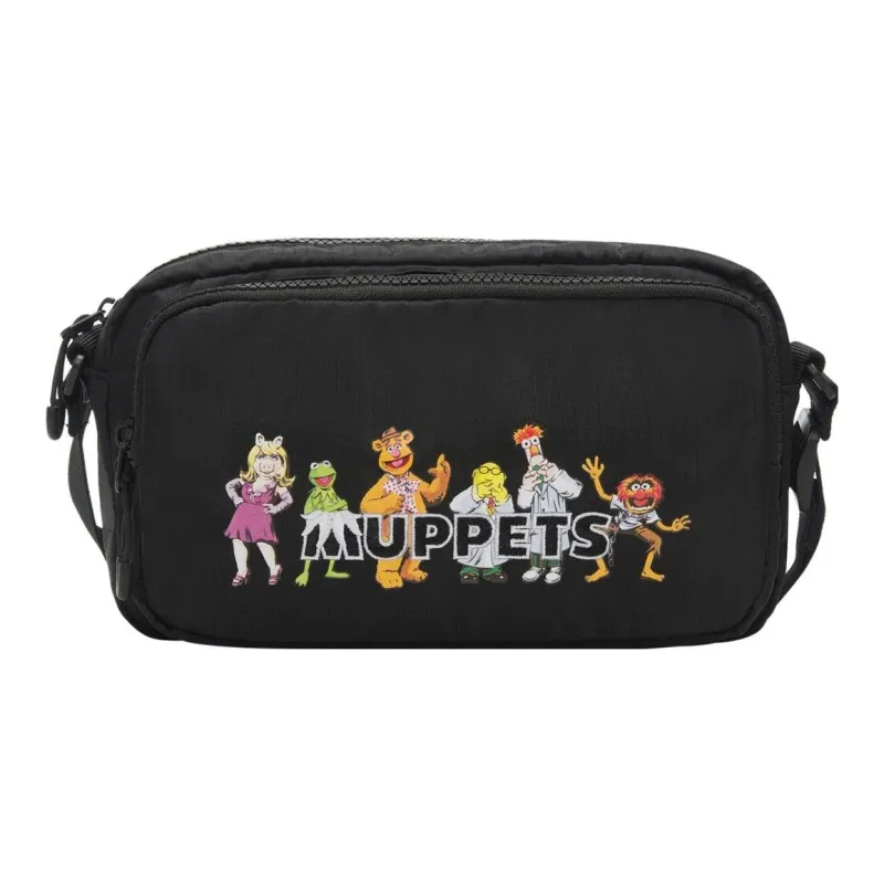 LiNing Disney Muppet Comet Products Fabric Crossbody Bag Unisex Black-0