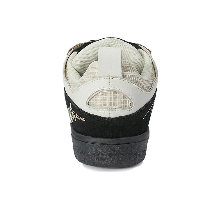 ZHOUSHUHUIZHAN x Kappa Ryomen Sukuna Low-Top Skateboard Shoes Unisex Winter White/Black-4