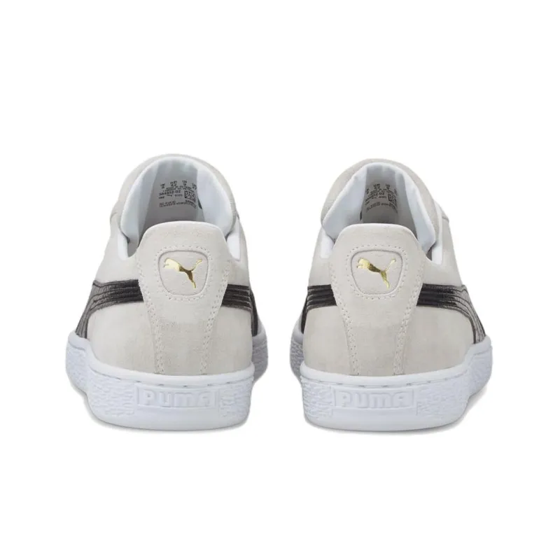 PUMA Suede Croc Retro Casual Skateboarding Shoes Unisex Gray White-3