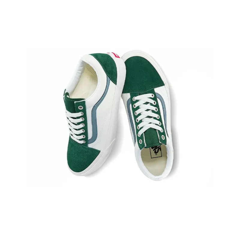 Old Skool Vans 'Varsity Canvas Green'-3