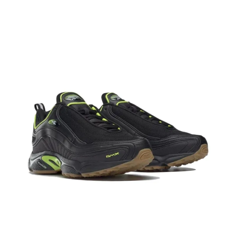 Reebok Daytona Dmx Mu Low Tops Wear resistant Black Green-2