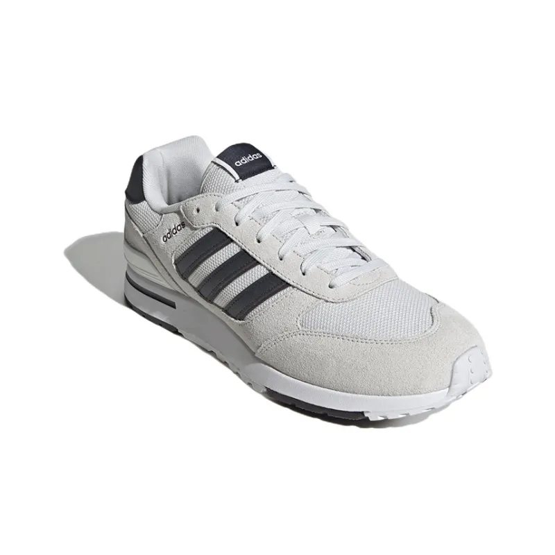 Adidas Run 80s Crystal White Carbon Shadow Maroon Women's-2