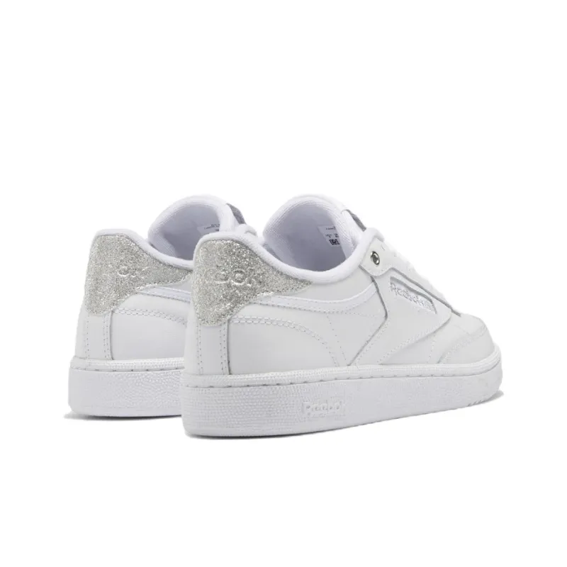 Reebok Women's Club C 85 'White Silver Metallic Women's-3
