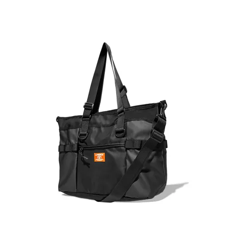 LIVEBOX EN DIRECT Fabric Tote Bag Shopping Bag Laptop Bag Crossbody Bag Shoulder Bag Regular Unisex Black