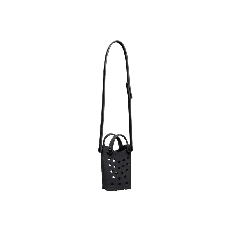 Balenciaga EVA Cell Phone Pouch, Handbag, Crossbody Bag Women's Black-3