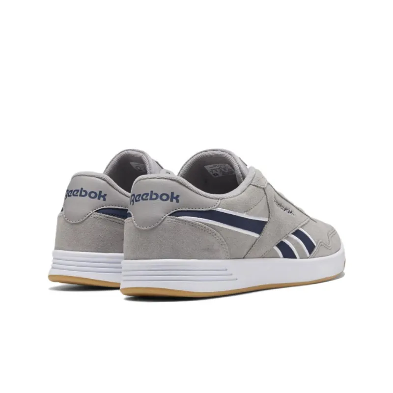 Reebok Royal Techque Low-Top Skateboard Shoes Men's Gray Blue-3