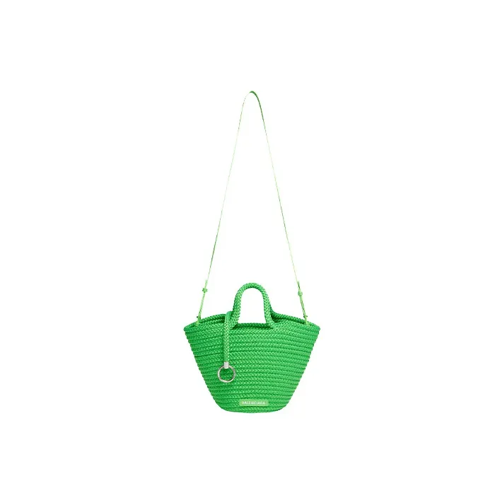 Balenciaga Ibiza Small Woven Tote Bag-1