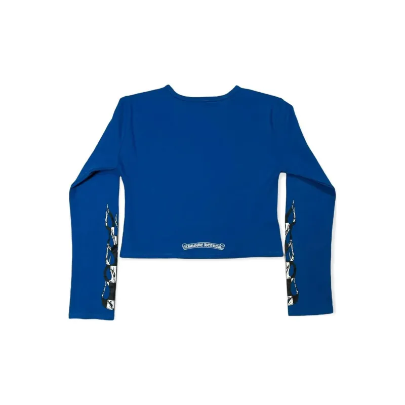 Chrome Hearts T Shirt Men's Blue-1