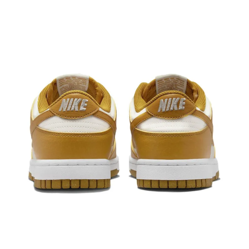 Nike Dunk Low Next Nature Phantom Gold Suede Women's-4
