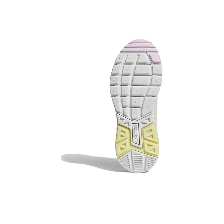 Adidas Neo Run9tis Sportswear Shoes 'White Yellow Green' Women's-5
