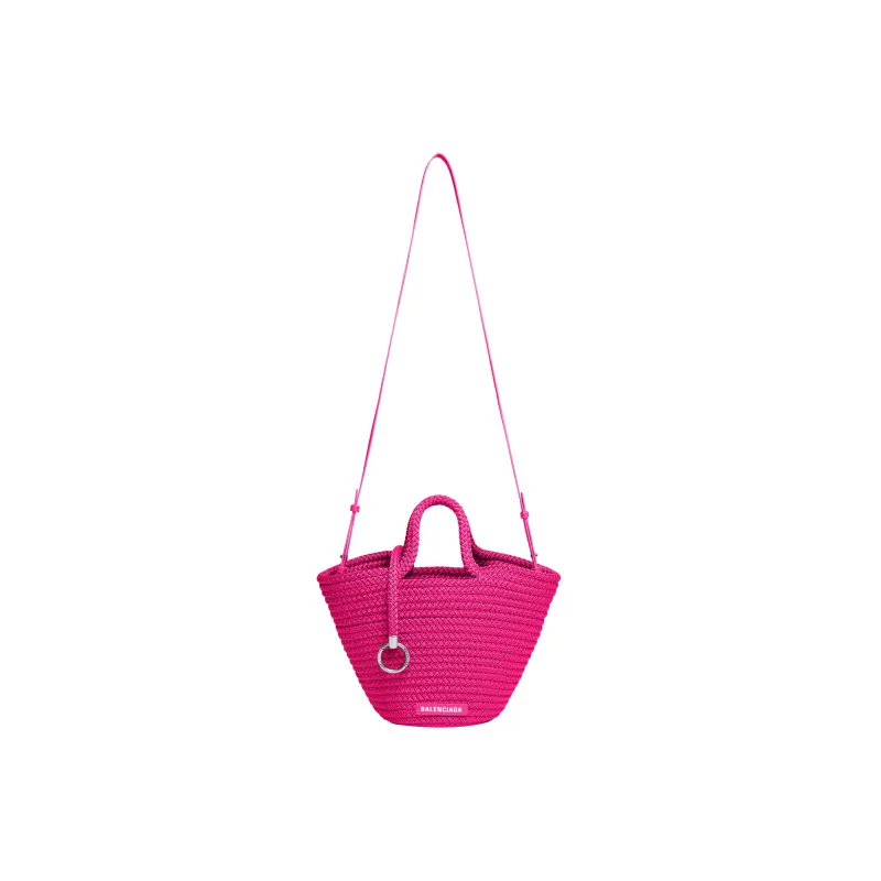 Balenciaga Ibiza Logo Patch Basket Bag-1