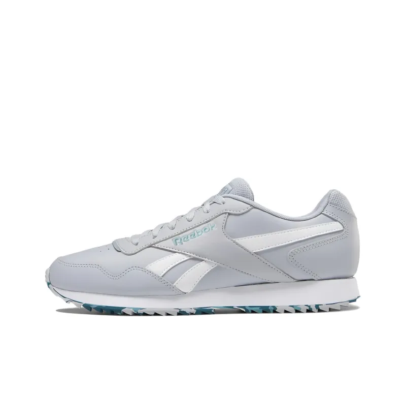 Reebok Royal Glide Cushioning Anti-Slip And Wear-Resistant Low-Top Running Shoes Gray White-0