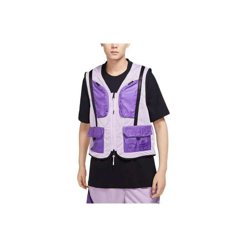 Jordan Vests Men Pink Purple-2