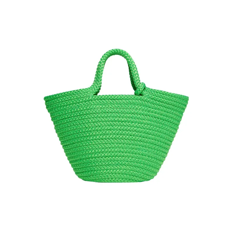 Balenciaga Ibiza Small Woven Tote Bag-4