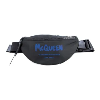 Alexander McQueen Polyester Fanny Pack Men's Black