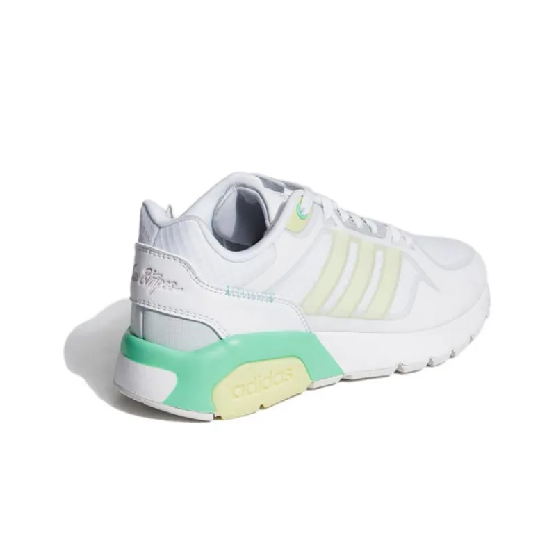 Adidas Neo Run9tis Sportswear Shoes 'White Yellow Green' Women's-3