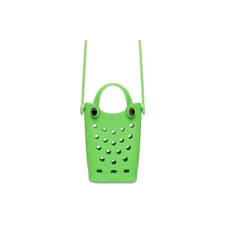 Balenciaga EVA Cell Phone Pouch, Crossbody Bag Women's Green-0