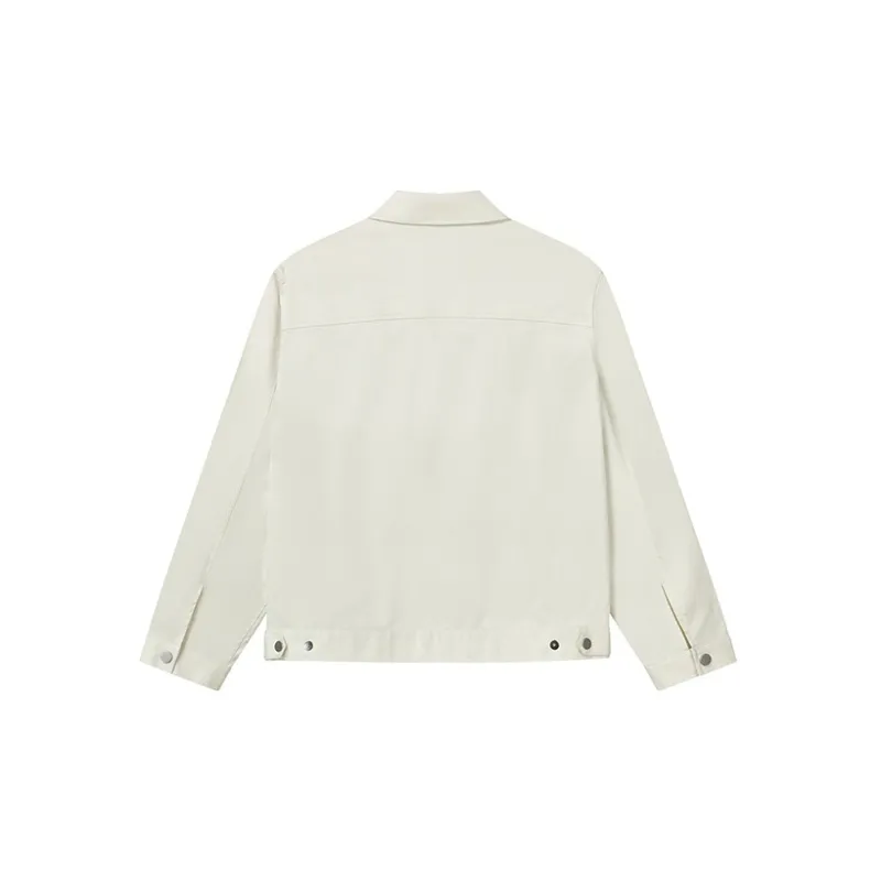 FILA Jackets Men Jade Rabbit White-1