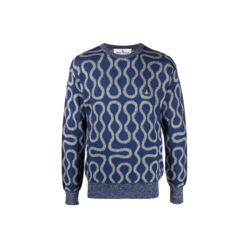 Vivienne Westwood Sweaters Unisex Blue