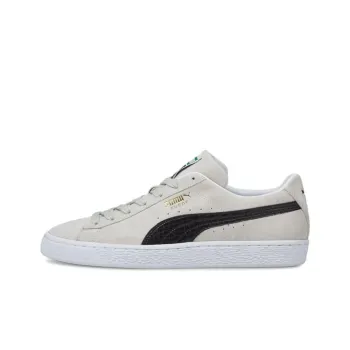 PUMA Suede Croc Retro Casual Skateboarding Shoes Unisex Gray White