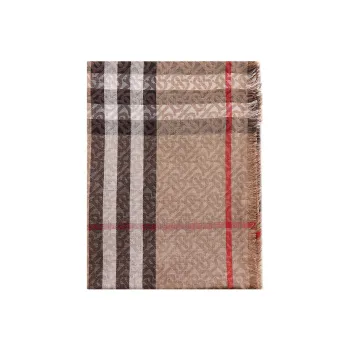 Burberry Vintage Check Monogram Scarf