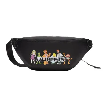 LiNing Disney, Collaboration Muppet Comet Products Fabric Shoulder Bag, Crossbody Bag, Sling Bag Regular Unisex Black