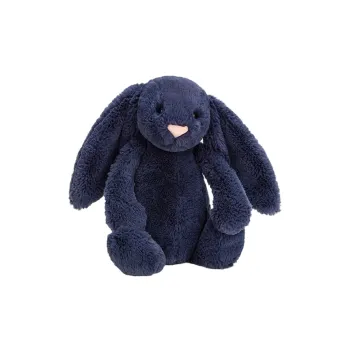 JELLYCAT Bashful Navy Bunny Stuffed Animal