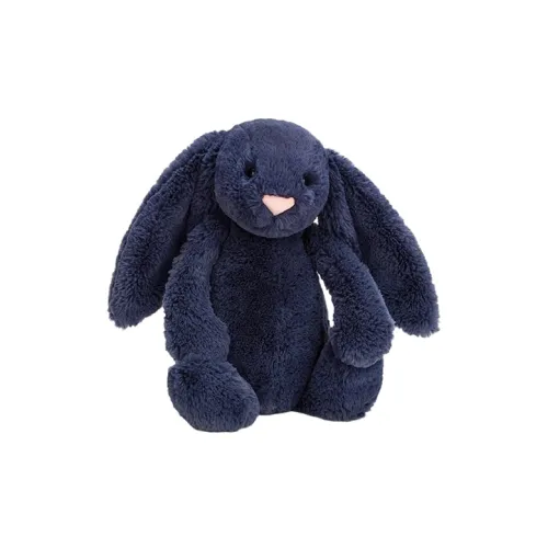 JELLYCAT Bashful Navy Bunny Stuffed Animal