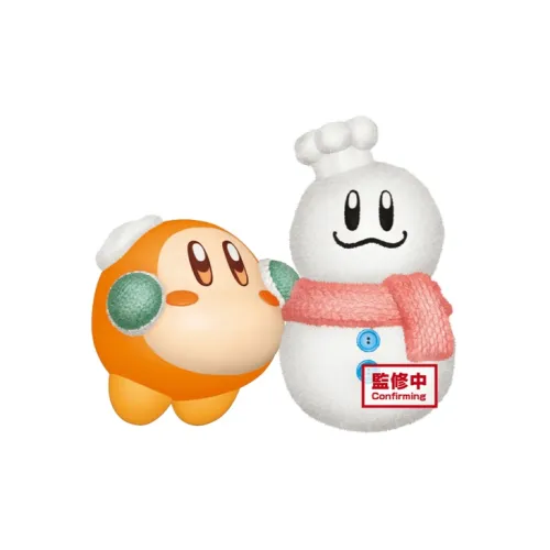 BANPRESTO Fluffy Puffy MINE Collection, Kirby, Waluigi, Snowman Bonus Gifts