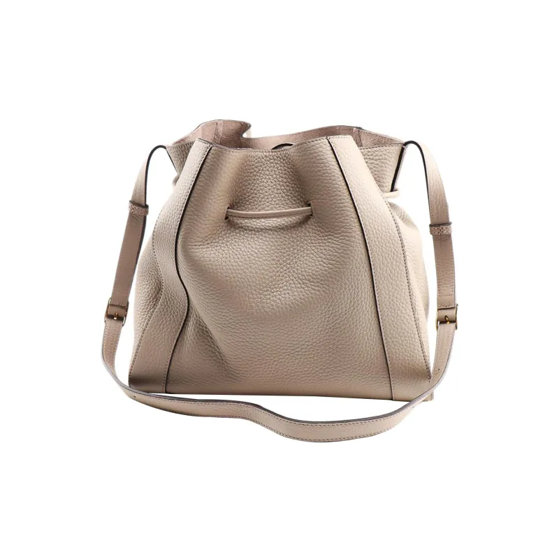 Mulberry Calfskin Bucket Bags Crossbody Bag, Shoulder Bag Women's Gray-1