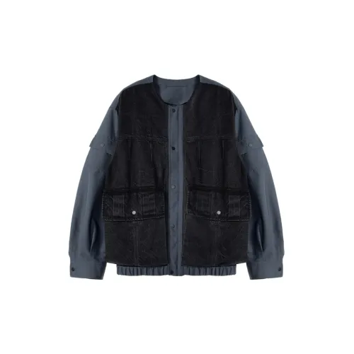 CROQUIS Jackets Unisex 990 Black Denim