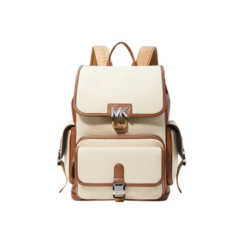 MICHAEL KORS Fabric Backpack Regular Men's Natural
