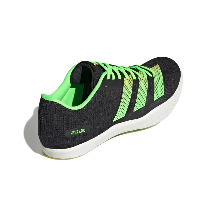 Adizero Long Jump Adidas 'Black Solar Green'-3