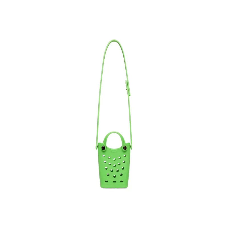 Balenciaga EVA Cell Phone Pouch, Crossbody Bag Women's Green-1