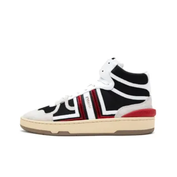 Lanvin Clay High Top Stylish Skateboarding Shoes Men's White