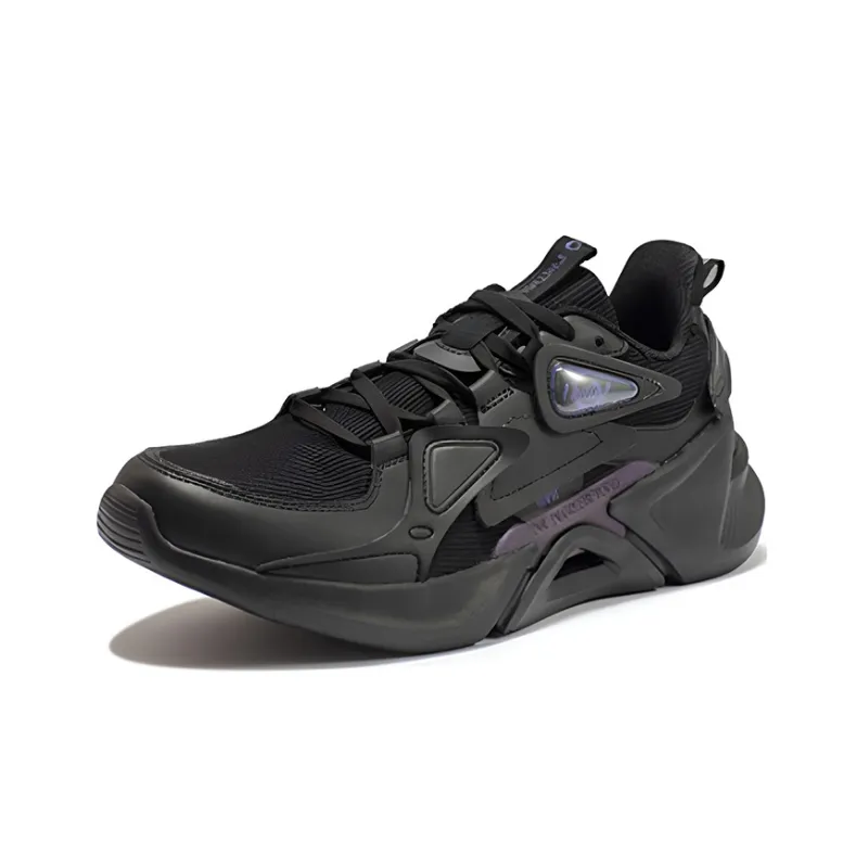 361° Cushioning And Breathable Low Top Running Shoes Men's Raven-1
