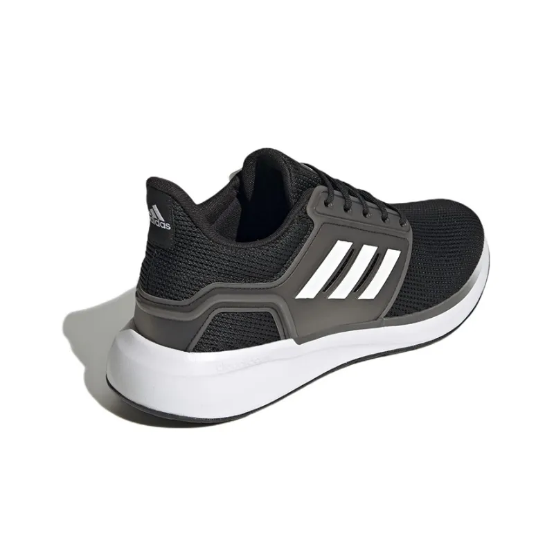 Adidas EQ19 Run Core Black Cloud White Iron Metallic-3