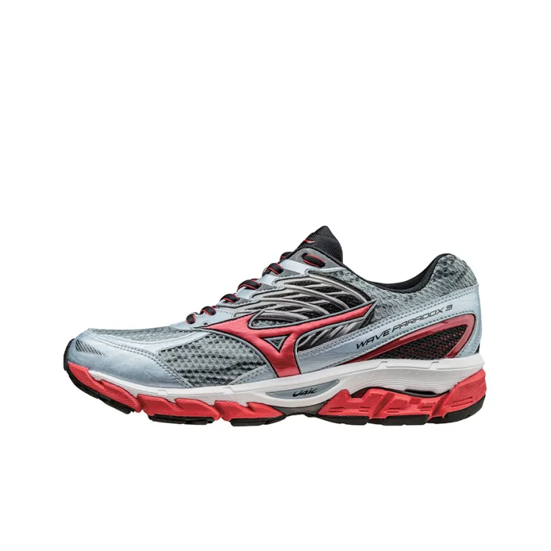 Mizuno Paradox 3 Low-Top Running Shoes Men's Gray Red-0
